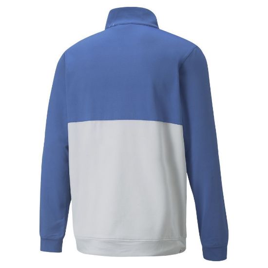 Picture of Puma Gamer Colorblock 1/4 Zip Golf Sweater