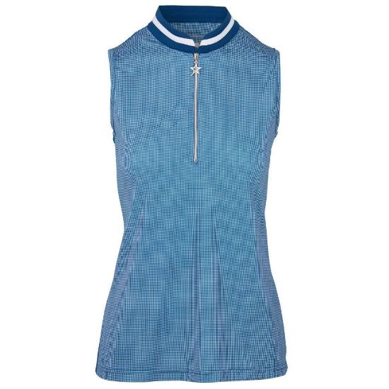 Picture of Swing Out Sister Bette Sleeveless Golf Polo Shirt