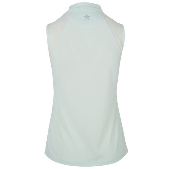 Picture of Swing Out Sister Simone Sleeveless Golf Polo Shirt - Neon Mint