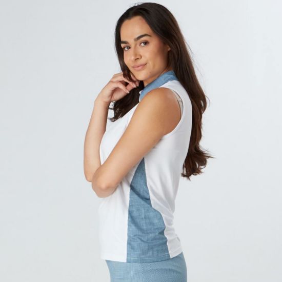 Picture of Swing Out Sister Clara Sleeveless Golf Polo Shirt
