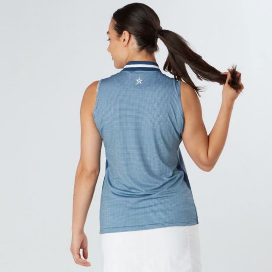 Picture of Swing Out Sister Bette Sleeveless Golf Polo Shirt