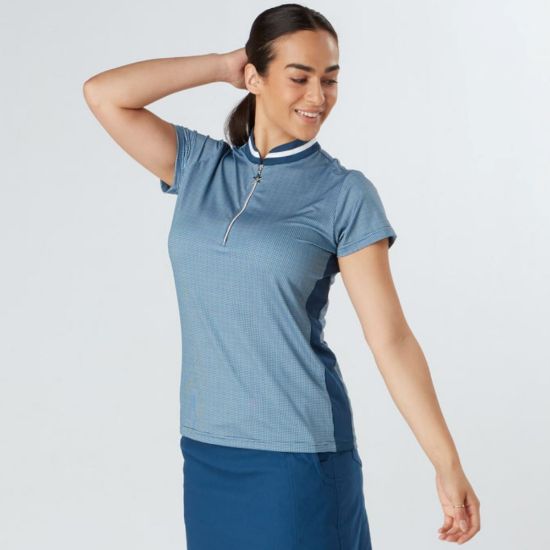 Picture of Swing Out Sister Bette Cap Sleeve Golf Polo Shirt