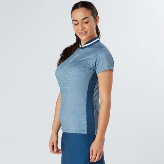 Picture of Swing Out Sister Bette Cap Sleeve Golf Polo Shirt