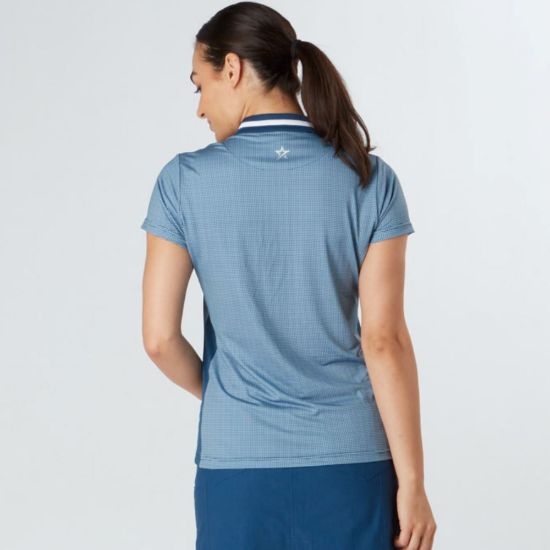 Picture of Swing Out Sister Bette Cap Sleeve Golf Polo Shirt