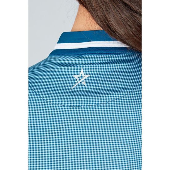 Picture of Swing Out Sister Bette Cap Sleeve Golf Polo Shirt