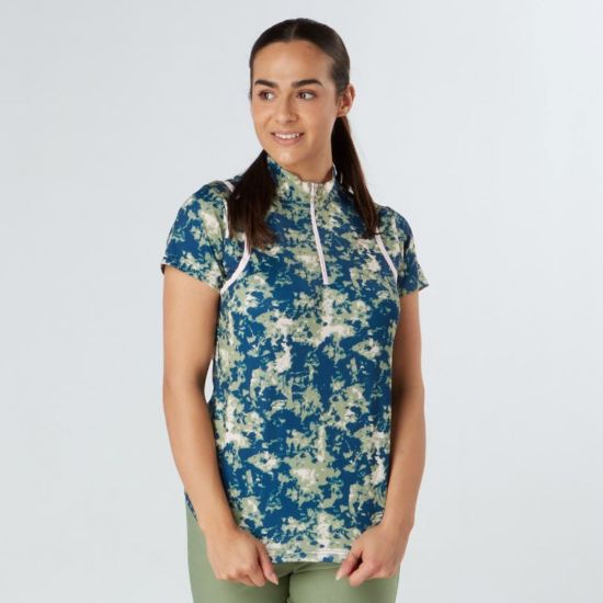 Picture of Swing Out Sister Celia Cap Sleeve Golf Polo Shirt