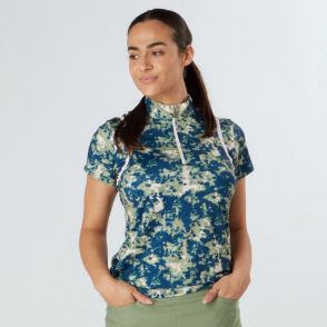 Picture of Swing Out Sister Celia Cap Sleeve Golf Polo Shirt