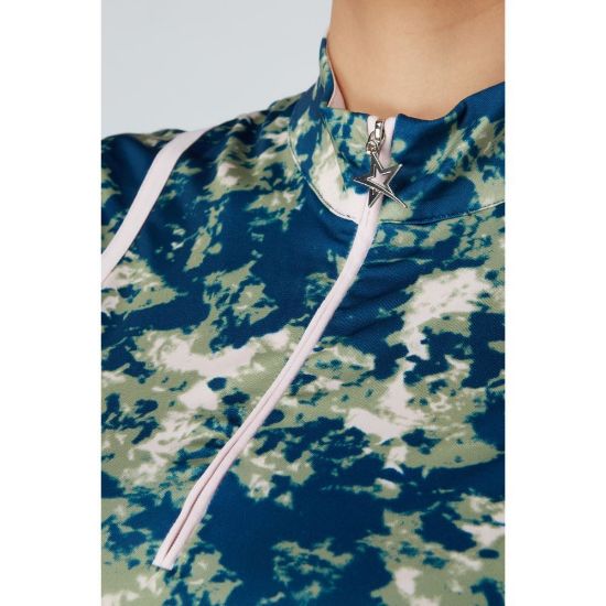 Picture of Swing Out Sister Celia Cap Sleeve Golf Polo Shirt