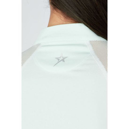 Picture of Swing Out Sister Simone Cap Sleeve Golf Polo Shirt - Neon Mint