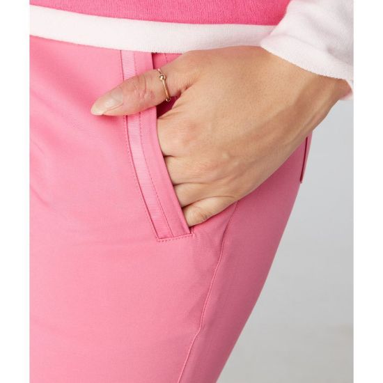 Picture of Swing Out Sister Fleur Drifit Golf Shorts - Pink Glo
