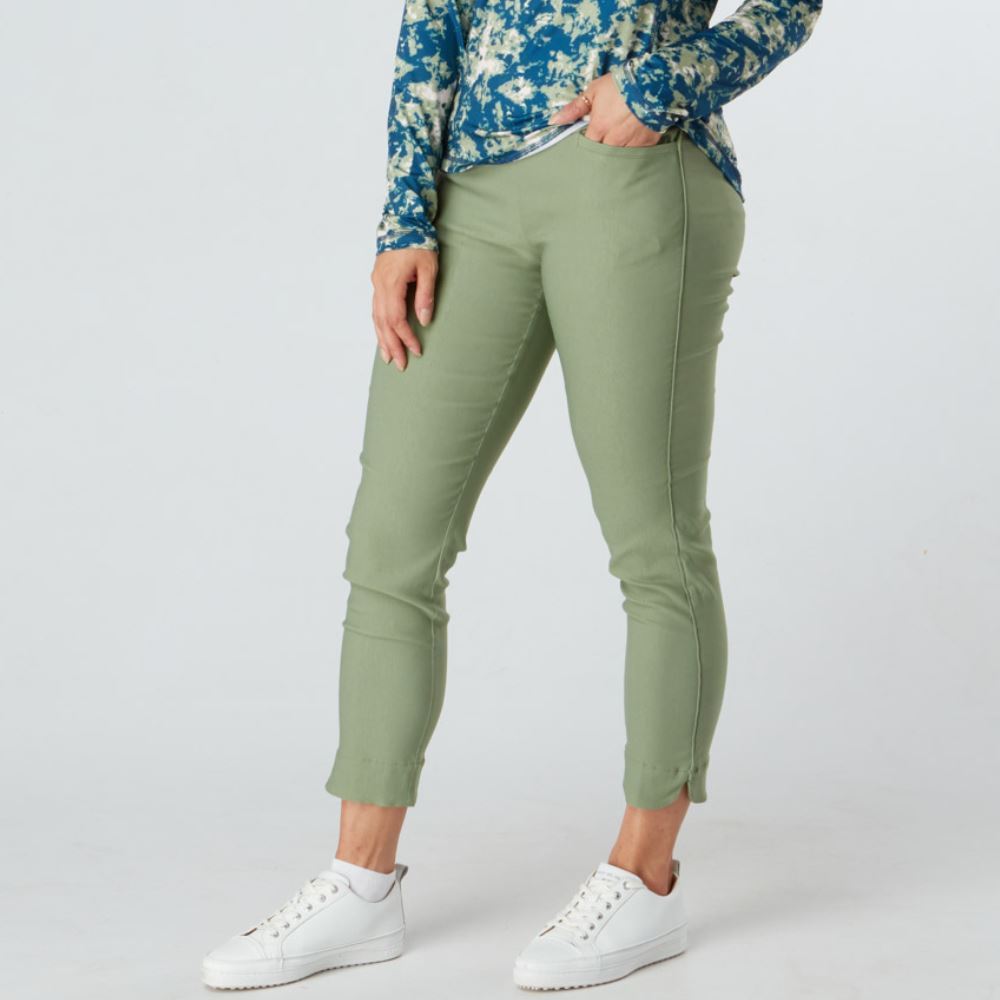 Swing Out Sister Danielle 7/8th Golf Trousers - Oli Green