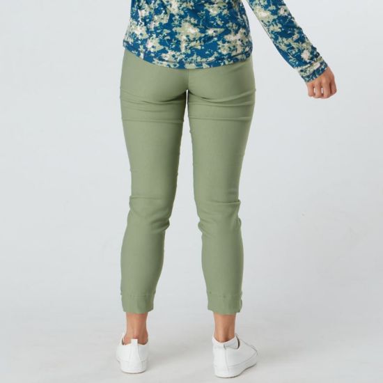 Picture of Swing Out Sister Danielle 7/8th Golf Trousers - Oli Green