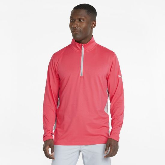Picture of Puma Men's Gamer Quarter-Zip Golf Sweatshirt