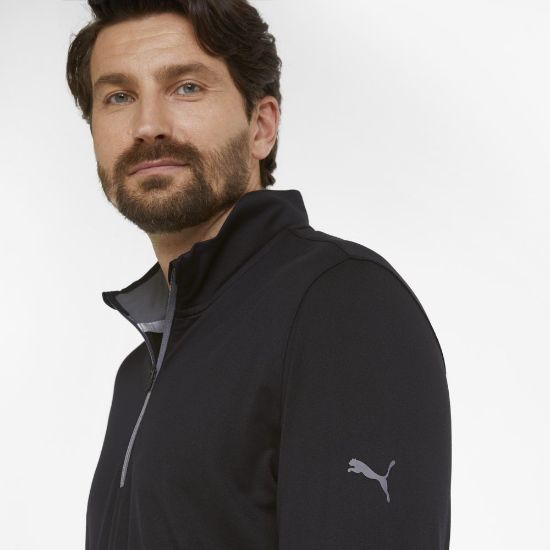 Picture of Puma Men's Gamer Quarter-Zip Golf Sweatshirt