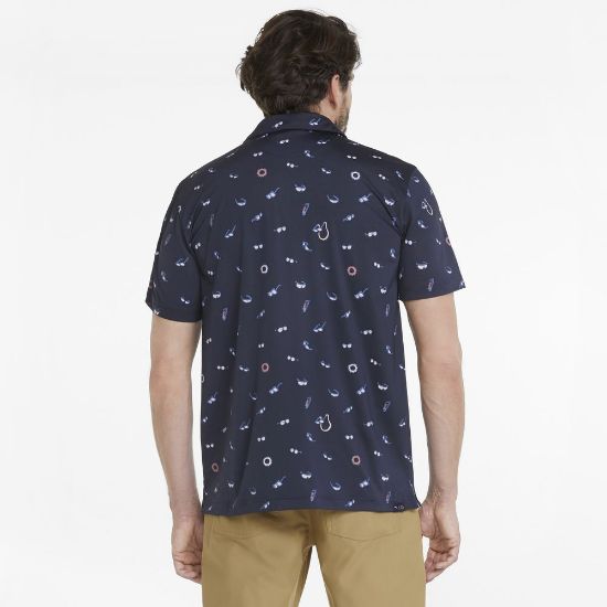 Picture of Puma Men's MATTR Sunnies Golf Polo