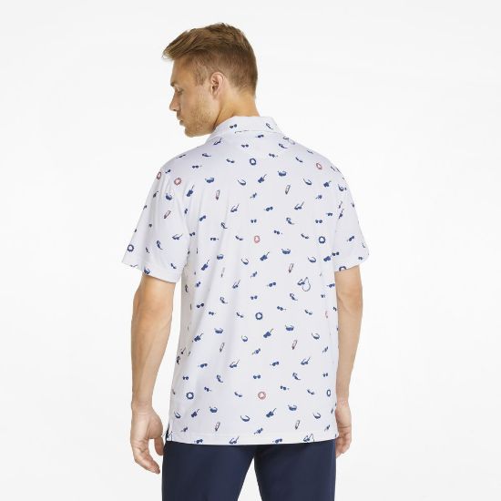 Picture of Puma Men's MATTR Sunnies Golf Polo