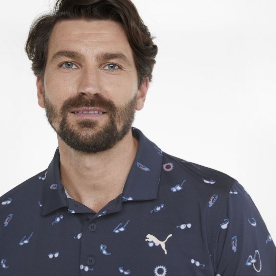 Picture of Puma Men's MATTR Sunnies Golf Polo