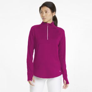 Picture of Puma Ladies Gamer 1/4 Zip Golf Midlayer