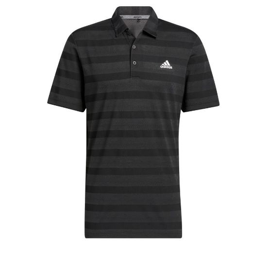 Picture of adidas Men's Primegreen 2 Colour Stripe Golf Polo Shirt
