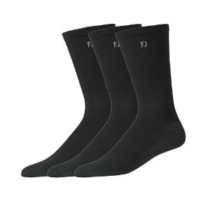 Picture of FootJoy Comfortsof Crew Golf Socks - 3 Pair Pack