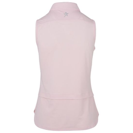 Picture of Swing Out Sister Amelie Sleeveless Golf Polo Shirt - Cherry Blossom