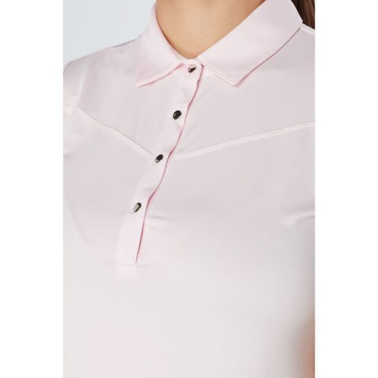 Picture of Swing Out Sister Amelie Sleeveless Golf Polo Shirt - Cherry Blossom