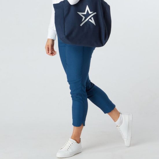 Picture of Swing Out Sister Danielle 7/8th Golf Trousers - Atlantic Blue