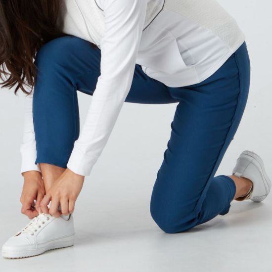 Picture of Swing Out Sister Danielle 7/8th Golf Trousers - Atlantic Blue