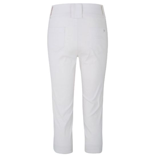 Picture of Swing Out Sister Estelle Pull On Golf Capri - White