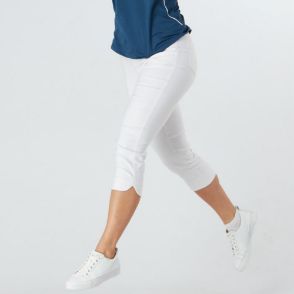 Picture of Swing Out Sister Estelle Pull On Golf Capri - White