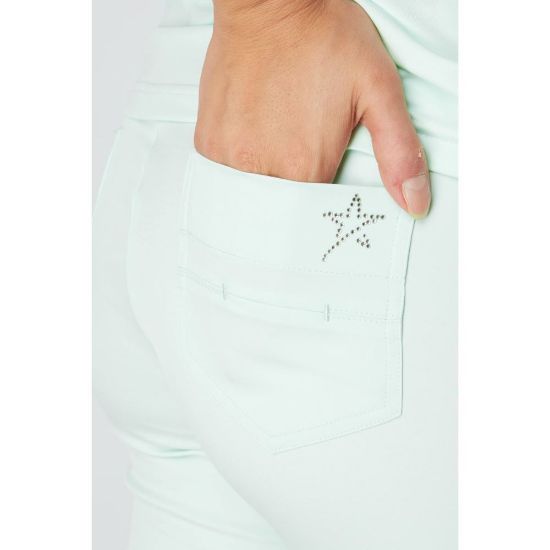 Picture of Swing Out Sister Fleur Drifit Golf Shorts - Neon Mint