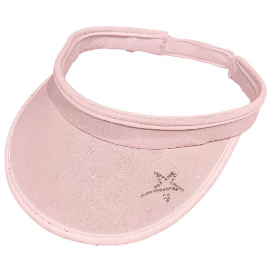 Picture of Swing Out Sister Yvette Pattern Golf Visor - Cherry Blossom