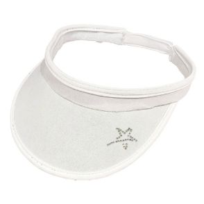 Picture of Swing Out Sister Yvette Pattern Golf Visor - White