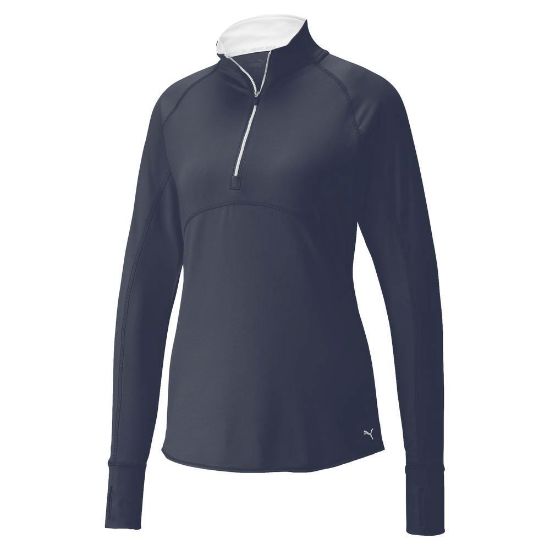 Picture of Puma Ladies Gamer 1/4 Zip Golf Midlayer