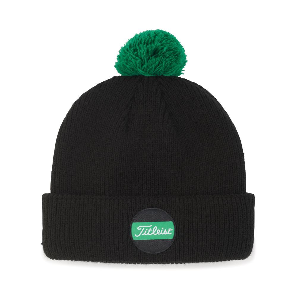 Titleist Men's Shamrock Boardwalk Pom Pom Golf Beanie Hat