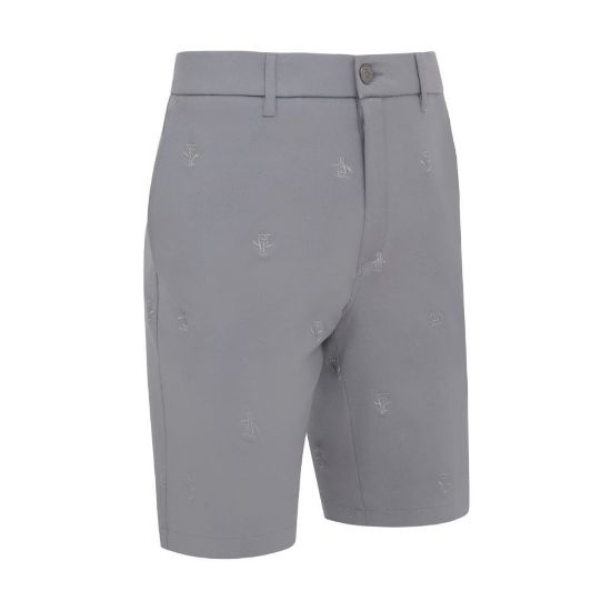 Picture of Original Penguin Men's Allover "Pete" Embroidered Golf Shorts