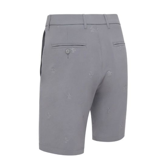 Picture of Original Penguin Men's Allover "Pete" Embroidered Golf Shorts