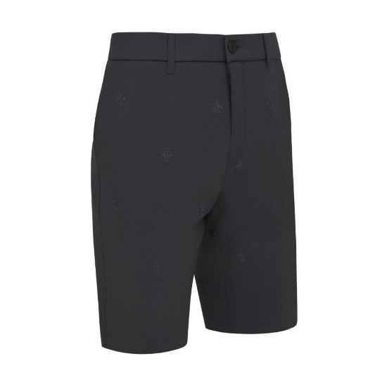 Picture of Original Penguin Men's Allover "Pete" Embroidered Golf Shorts
