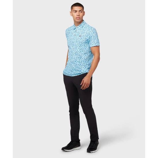 Picture of Original Penguin Men's Allover Lemonade Print Golf Polo Shirt