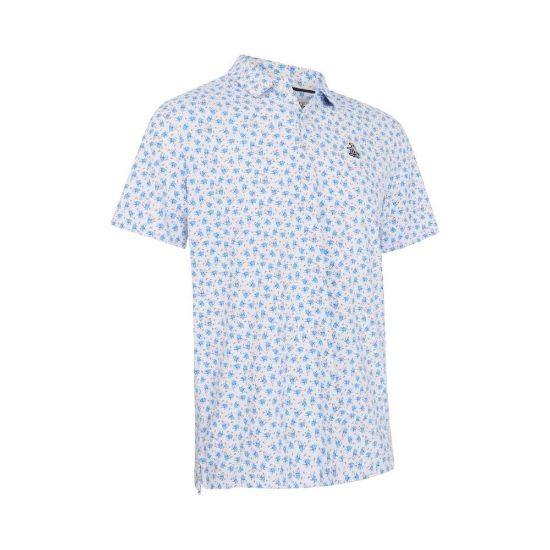 Picture of Original Penguin Men's Allover Octopus Print Golf Polo Shirt