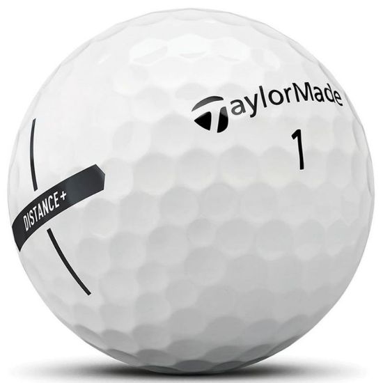 Picture of TaylorMade Distance+ Golf Balls - White