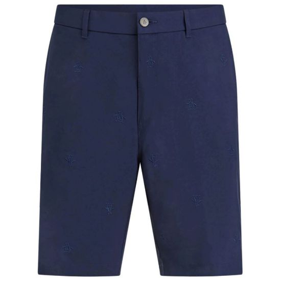 Picture of Original Penguin Men's Allover "Pete" Embroidered Golf Shorts