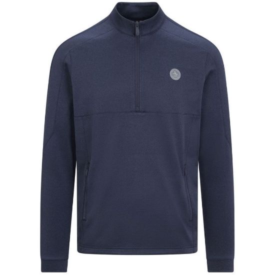 Picture of Original Penguin 1/4 Zip Pieced Mid Layer