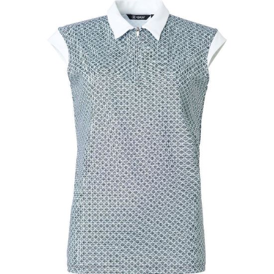 Picture of Abacus Ladies Lily Sleeveless Golf Polo Shirt