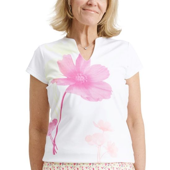 Picture of Abacus Ladies Rachel Cupsleeve Golf Polo Shirt