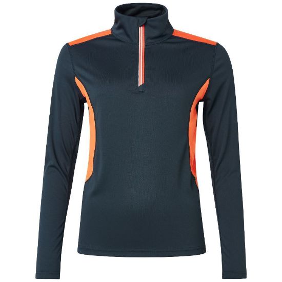 Picture of Abacus Ladies Tenby 1/4 Zip Golf Midlayer