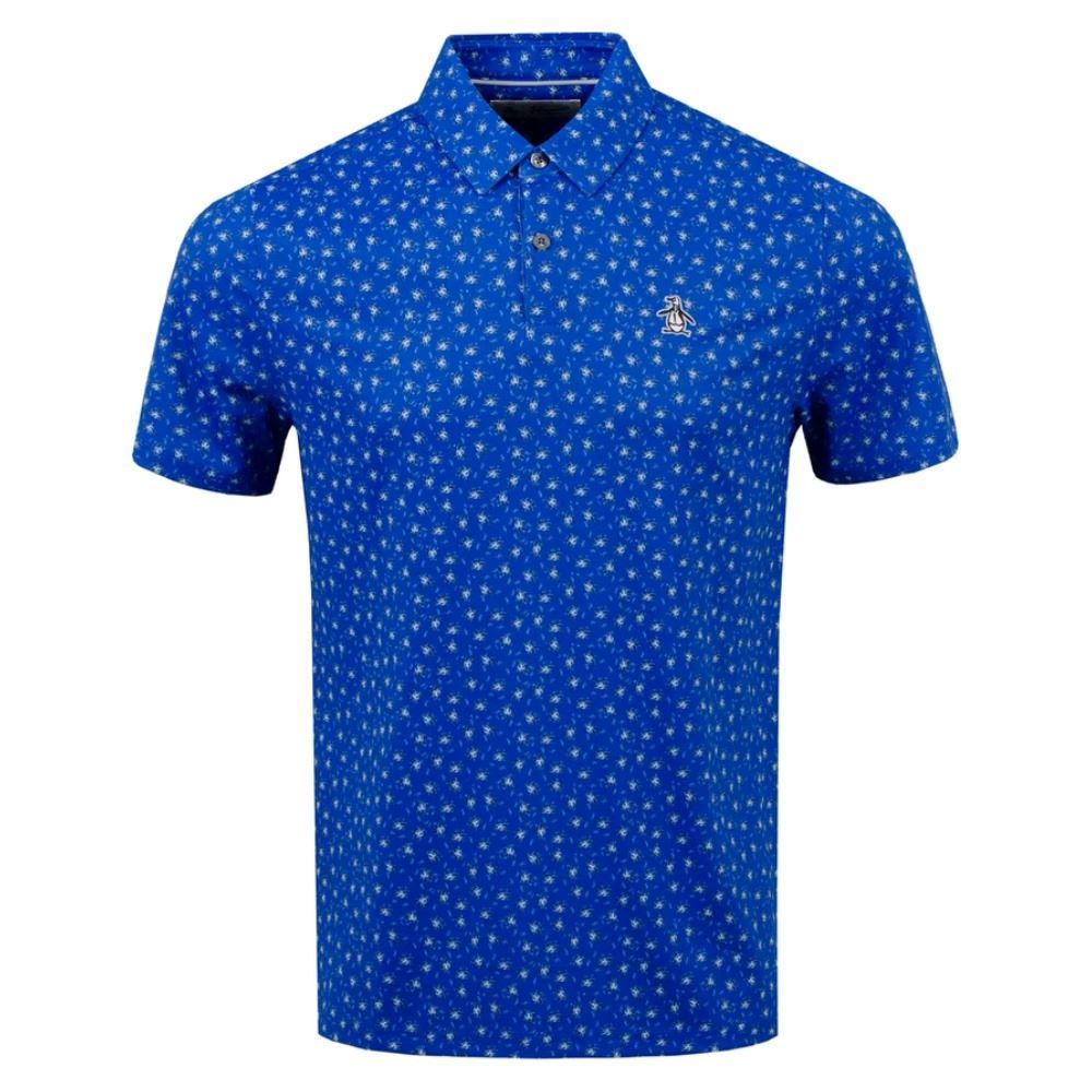Original Penguin Men's Allover Octopus Print Golf Polo Shirt